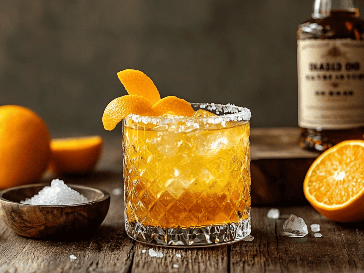 Salted Maple Citrus Mocktail: Bright, Cozy, and Just a Little Unexpected